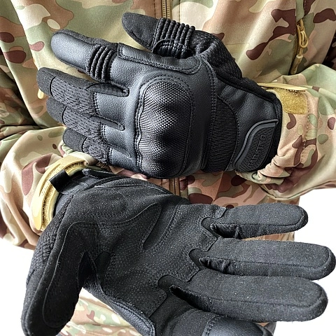 Перчатки "Хитин" черные, арт. GSG-53