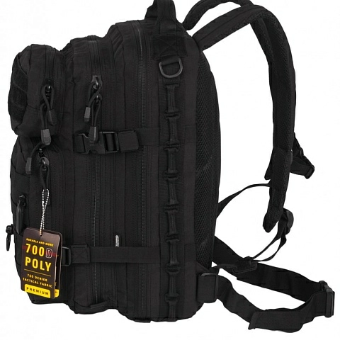 Рюкзак Тактический GONGTEX SMALL ASSAULT II, арт 0396, 25 литров, цвет Черный