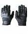 Перчатки из кожи "ИНФЕРНО" черные, арт. GSG-50 фото