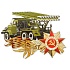 Наклейка на авто "Отечественная война", Катюша, 220х250 мм фото