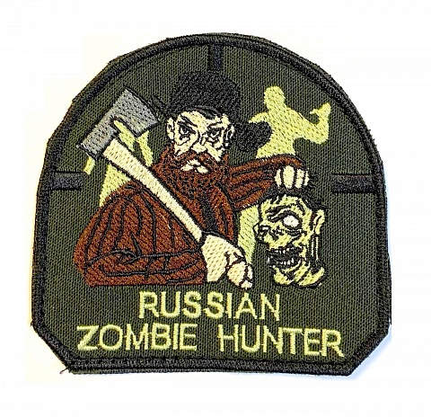 Шеврон Russian Zombie Hunter фото