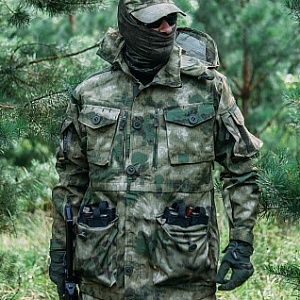 Куртка "Панцирь" мембранная с флисовой курткой-подкладкой GSG-14 МОХ